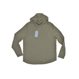 NEW VRST Essential Hoodie Striped UV Protection Long Sleeve Lightweight Size L